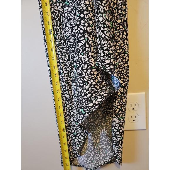 Floral Short Sleeve High Low‎ Midi Dress, Size XS - Picture 10 of 10
